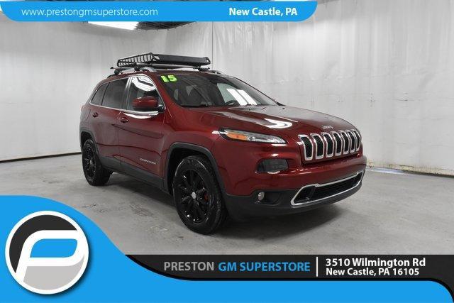 used 2015 Jeep Cherokee car, priced at $10,980