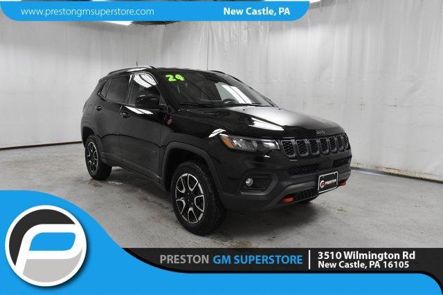 used 2024 Jeep Compass car, priced at $24,498