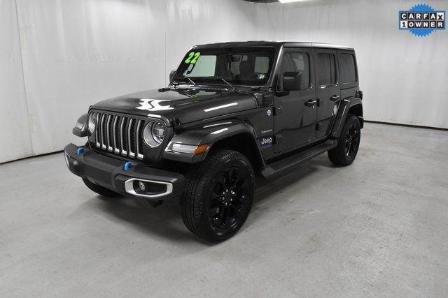 used 2022 Jeep Wrangler Unlimited 4xe car, priced at $28,488