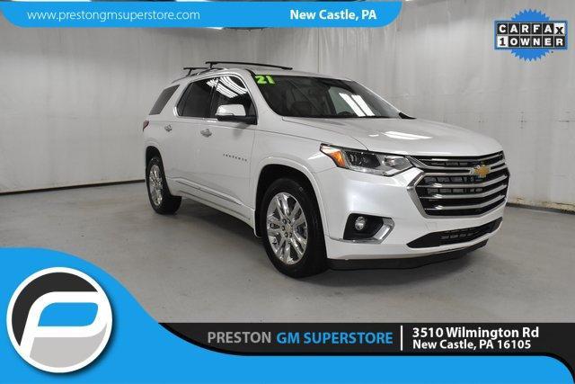 used 2021 Chevrolet Traverse car, priced at $25,998