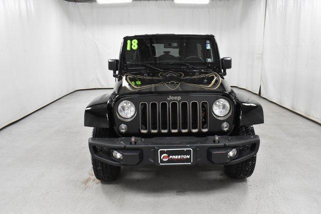 used 2018 Jeep Wrangler JK Unlimited car, priced at $20,498