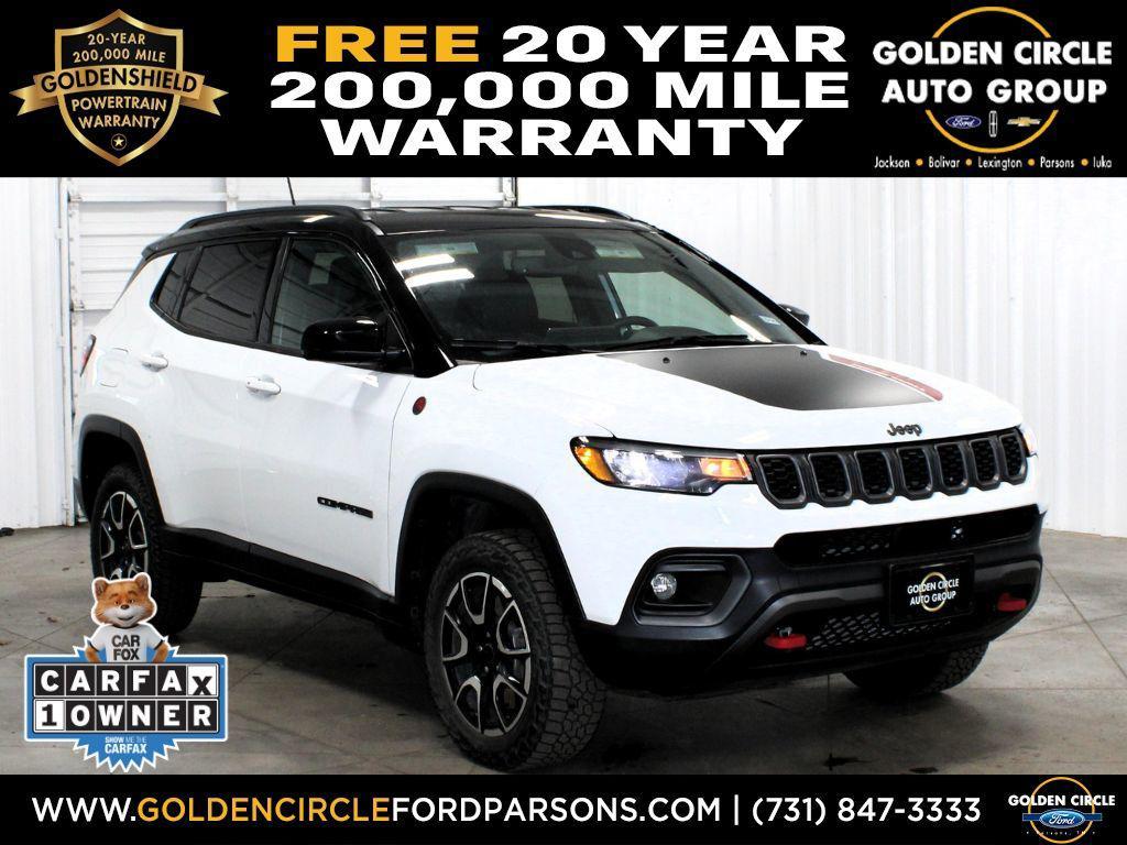 used 2025 Jeep Compass car, priced at $24,398