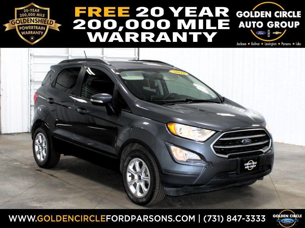 used 2021 Ford EcoSport car, priced at $14,058