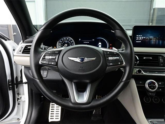 used 2022 Genesis G70 car, priced at $26,900