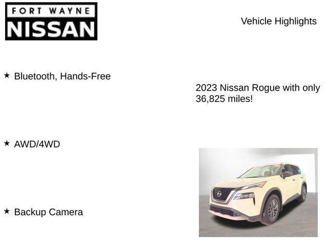used 2023 Nissan Rogue car, priced at $21,060