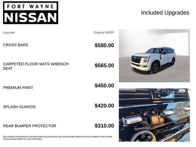 new 2026 Nissan Armada car, priced at $66,367