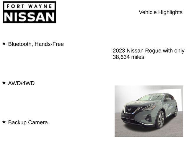 used 2023 Nissan Rogue car, priced at $23,695