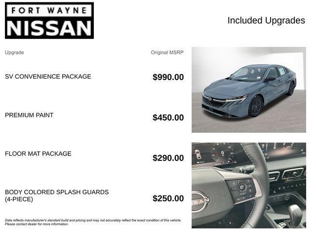 new 2026 Nissan Sentra car, priced at $24,846