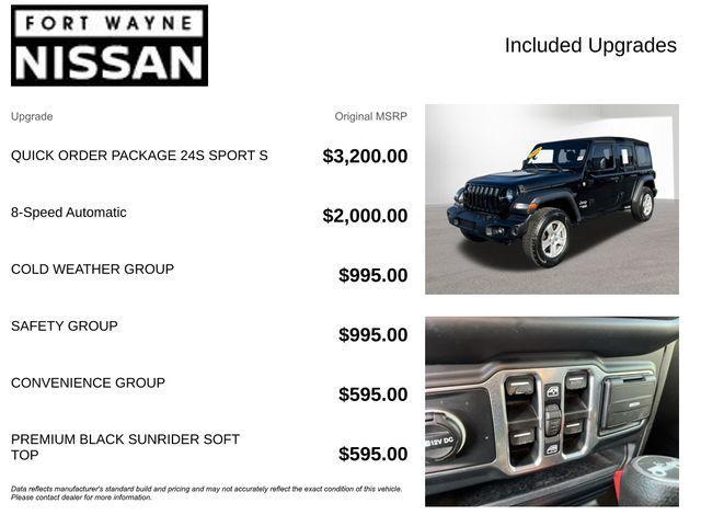 used 2019 Jeep Wrangler Unlimited car, priced at $19,999