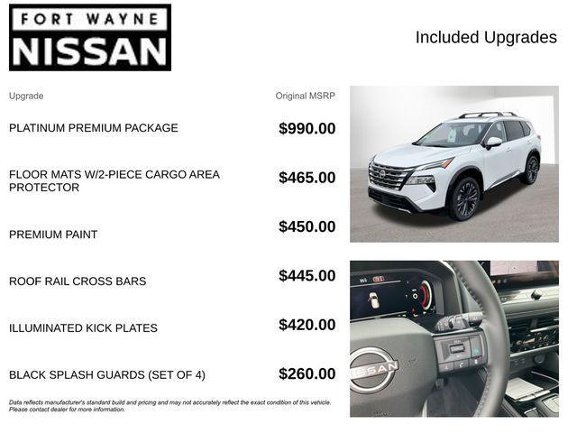 new 2026 Nissan Rogue car, priced at $37,412