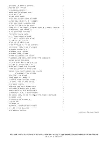 new 2026 Mazda CX-70 car, priced at $57,835