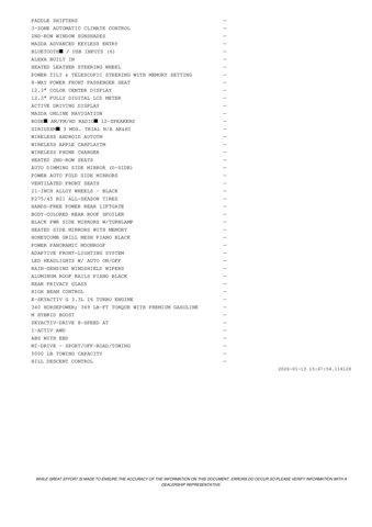 new 2026 Mazda CX-90 car, priced at $55,215