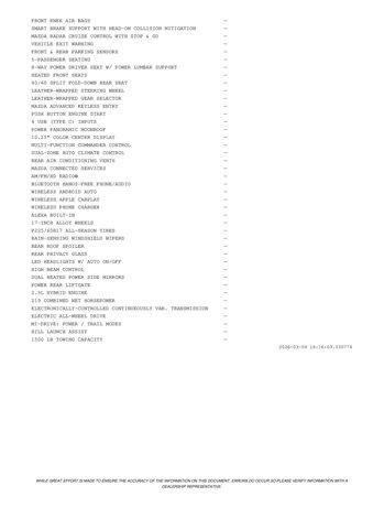 new 2026 Mazda CX-50 Hybrid car, priced at $39,211