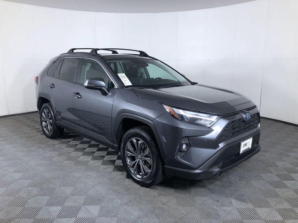 used 2022 Toyota RAV4 Hybrid car, priced at $33,500