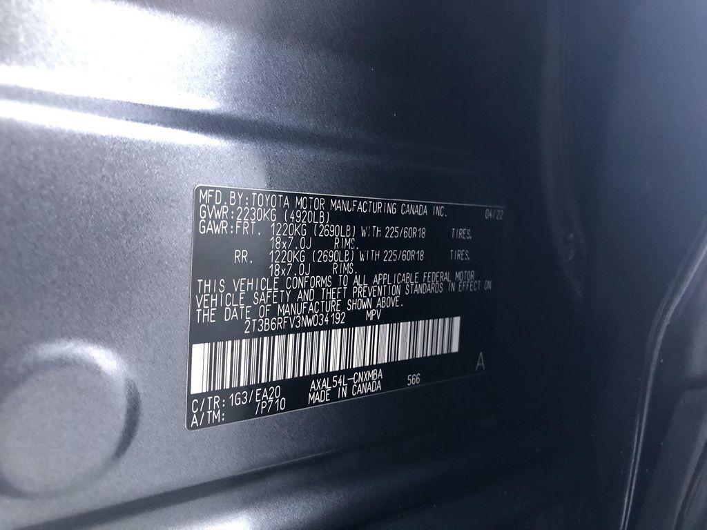 used 2022 Toyota RAV4 Hybrid car, priced at $33,500
