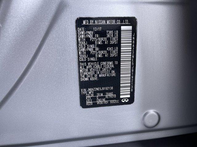 used 2018 INFINITI QX80 car, priced at $25,571