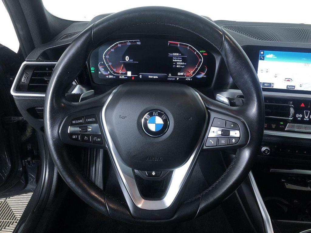 used 2019 BMW 330 car, priced at $25,974