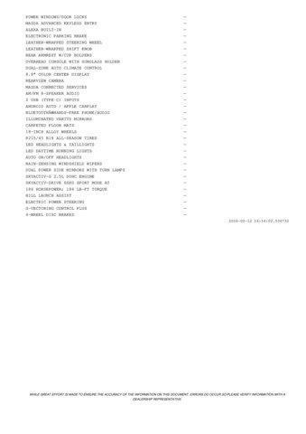 new 2026 Mazda Mazda3 car, priced at $28,220