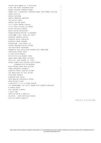 new 2026 Mazda CX-90 car, priced at $59,295