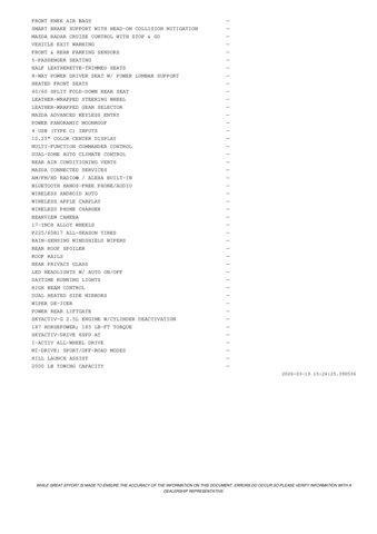 new 2026 Mazda CX-50 car, priced at $35,890