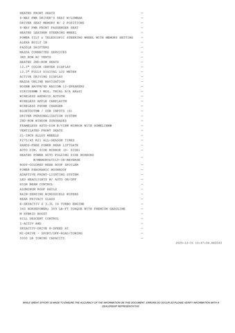 new 2026 Mazda CX-90 car, priced at $58,600