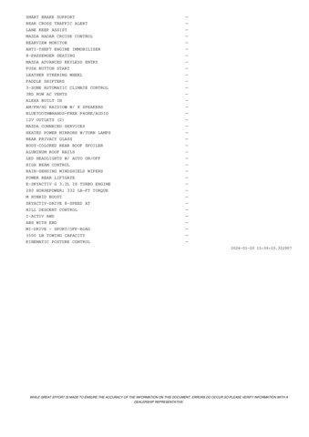 new 2026 Mazda CX-90 car, priced at $45,375