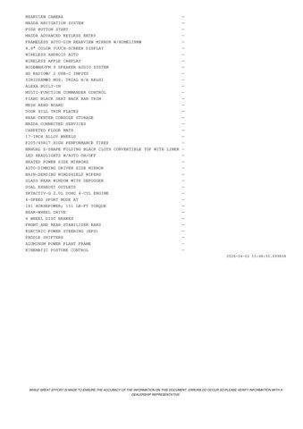 new 2026 Mazda MX-5 Miata car, priced at $37,720