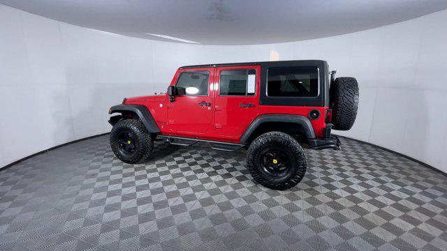 used 2014 Jeep Wrangler Unlimited car, priced at $20,954