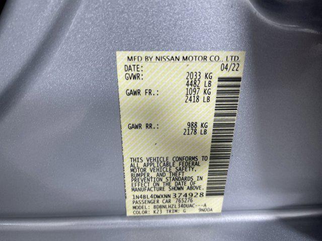 used 2022 Nissan Altima car, priced at $20,971
