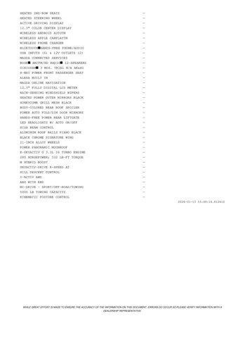 new 2026 Mazda CX-90 car, priced at $47,545