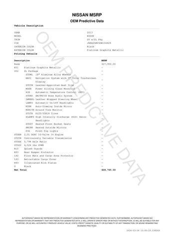 used 2013 Nissan Rogue car, priced at $10,900