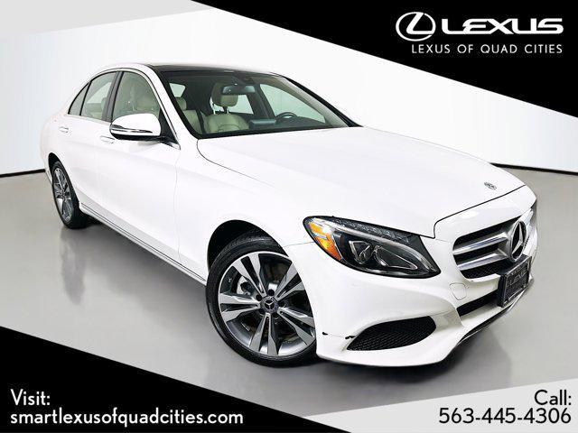 used 2018 Mercedes-Benz C-Class car, priced at $20,463