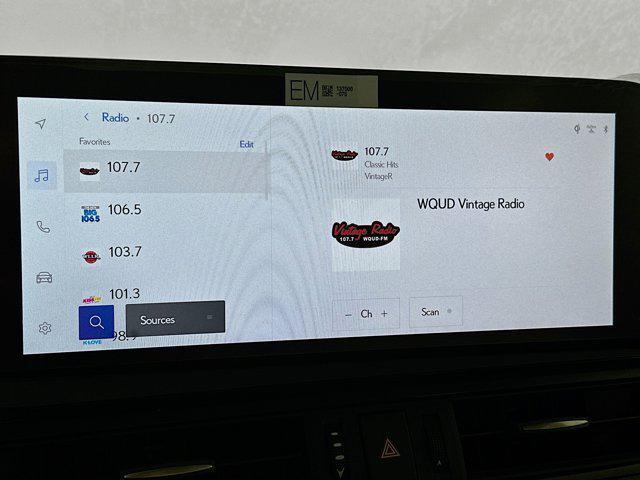 new 2025 Lexus ES 350 car, priced at $54,440