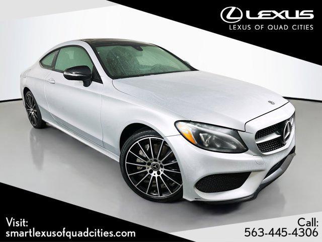used 2018 Mercedes-Benz C-Class car, priced at $17,897