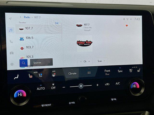 new 2026 Lexus RX 350 car, priced at $64,340