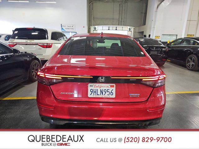 used 2023 Honda Accord Hybrid car, priced at $30,993