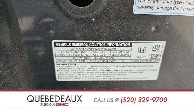 used 2022 Honda Accord car