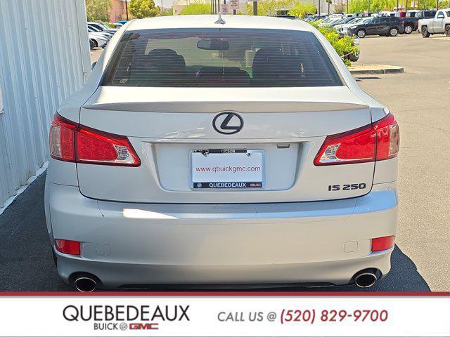used 2012 Lexus IS 250 car, priced at $18,990