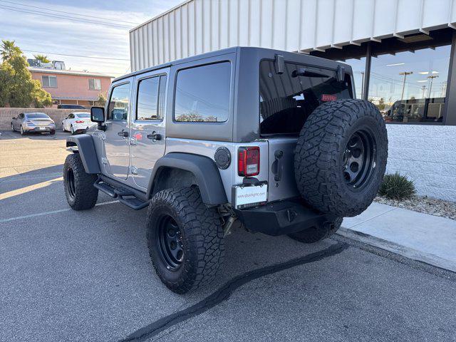 used 2015 Jeep Wrangler Unlimited car, priced at $15,491