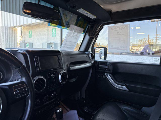 used 2015 Jeep Wrangler Unlimited car, priced at $15,491