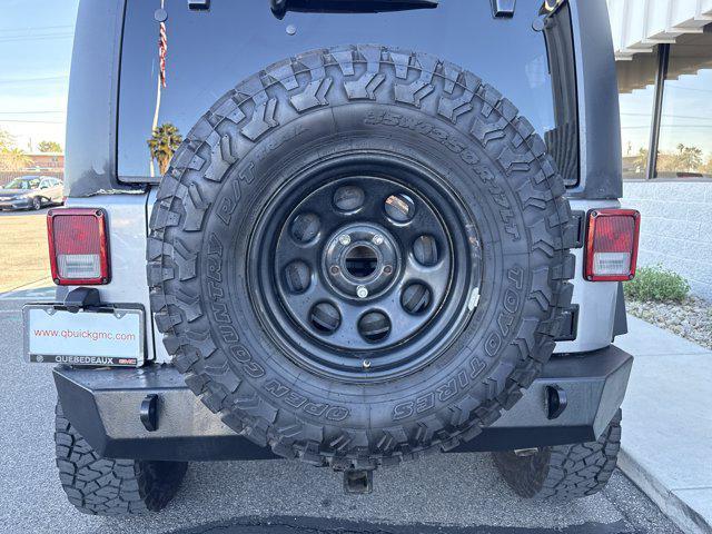 used 2015 Jeep Wrangler Unlimited car, priced at $15,491