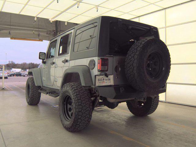 used 2015 Jeep Wrangler Unlimited car, priced at $16,493