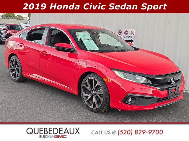 used 2019 Honda Civic car, priced at $19,991