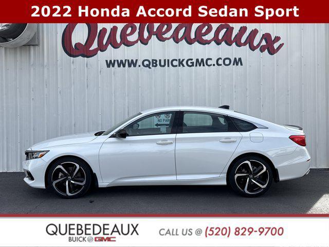 used 2022 Honda Accord car, priced at $25,492