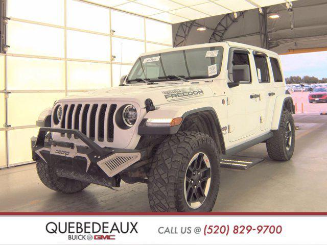 used 2020 Jeep Wrangler Unlimited car, priced at $25,491