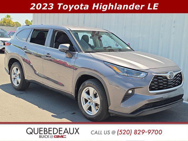used 2023 Toyota Highlander car, priced at $29,492