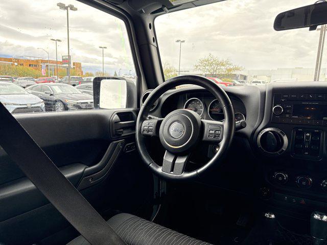 used 2012 Jeep Wrangler Unlimited car, priced at $13,491