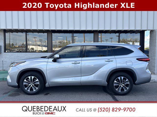 used 2020 Toyota Highlander car, priced at $26,992