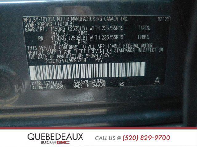 used 2020 Toyota RAV4 car, priced at $25,493