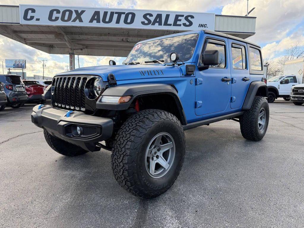 used 2023 Jeep Wrangler 4xe car, priced at $31,995